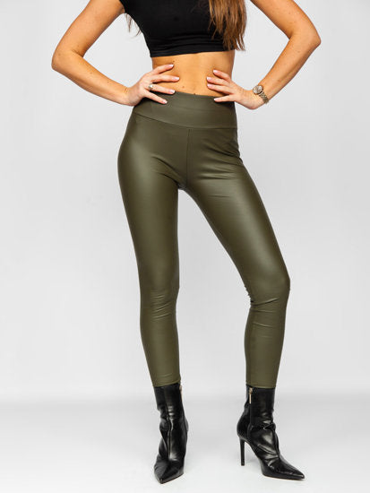 Legginsy z eko skora